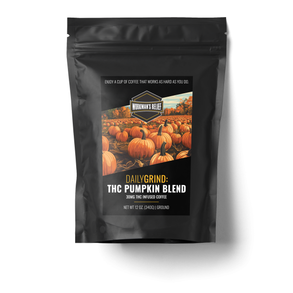 THC Coffee - Pumpkin Blend Daily Grind - 30MG